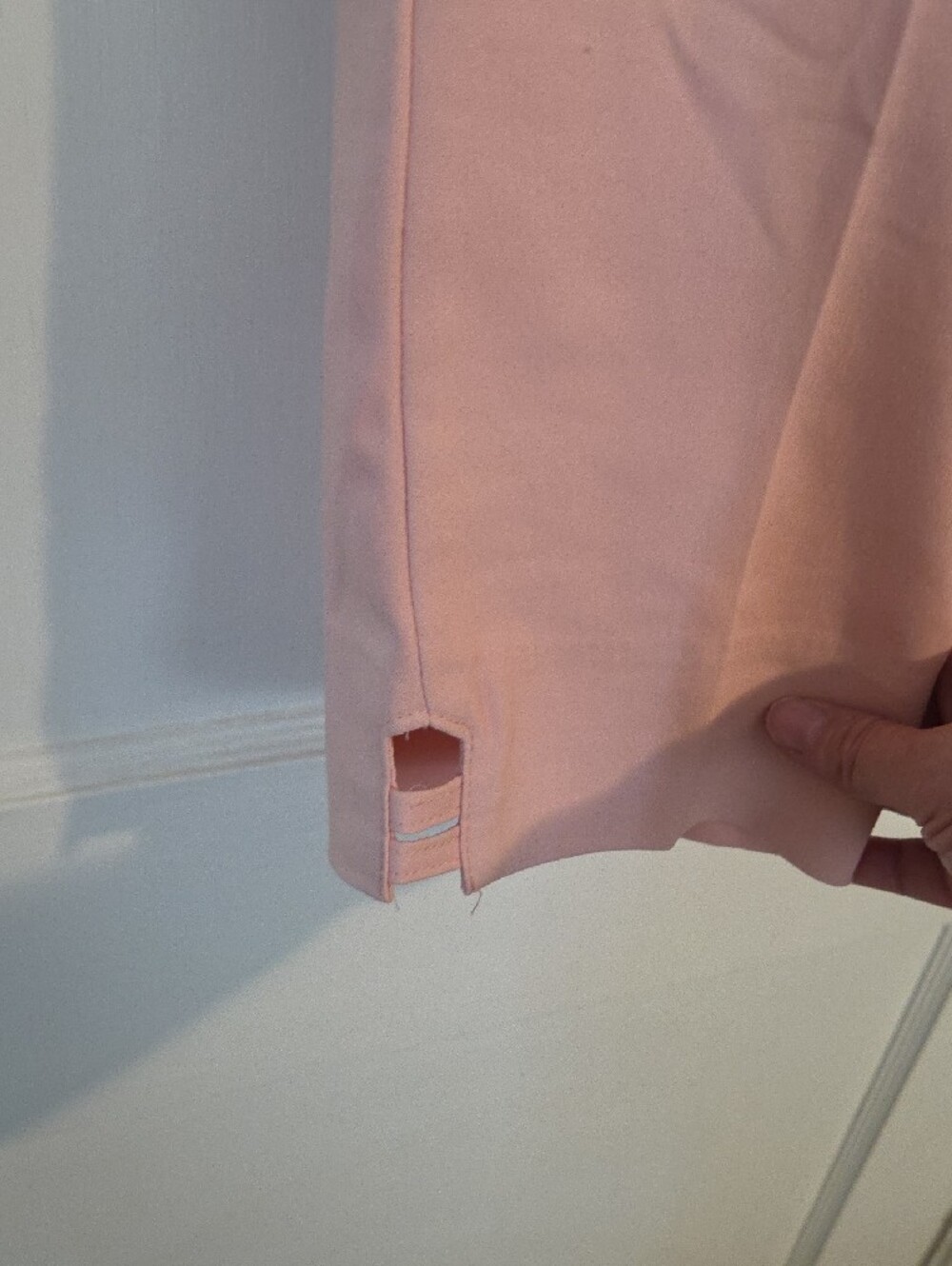 Ruby Rd. Blush Pink Cropped Stretch Pants - Picture 4 of 5